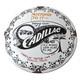 Vintage Cadillac Motor Car Co Sign Gas Pump Plate Automobiles Porcelain Sign