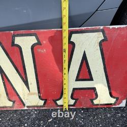 Vintage Carolina Freight Lines 84 Metal Trucking Sign Transportation