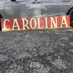 Vintage Carolina Freight Lines 84 Metal Trucking Sign Transportation