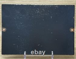 Vintage Caution Sign Be Careful Porcelain Sign Gas Oil Machine Shop Wood Working