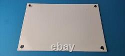 Vintage Chessie System Railroad Sign Porcelain Model Train Station Hobby Sign