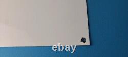 Vintage Chessie System Railroad Sign Porcelain Model Train Station Hobby Sign