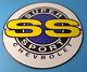 Vintage Chevrolet Porcelain Sign Super Sport Automobile Motors 16 Inch Sign