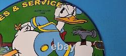 Vintage Chevrolet Sign Auto Service DIY Garage Porcelain Gas Pump Sign