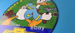Vintage Chevrolet Sign Auto Service DIY Garage Porcelain Gas Pump Sign