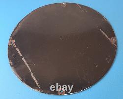 Vintage Chevrolet Sign Auto Service DIY Garage Porcelain Gas Pump Sign