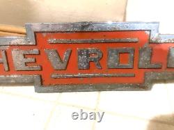Vintage Chevrolet Sign Emblem Chevrolet Truck Emblem 1950-60