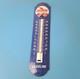 Vintage Chevron Gasoline Sign Gas Pump Ad Sign On Porcelain Thermometer