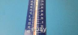 Vintage Chevron Gasoline Sign Gas Pump Ad Sign on Porcelain Thermometer