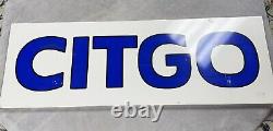 Vintage Citgo Gas Station Metal Sign Oil Automotive 35 x 12