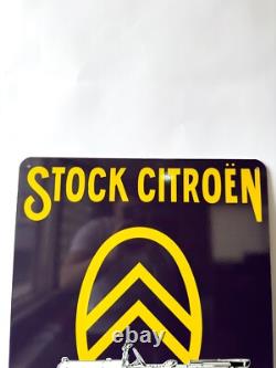 Vintage Citroën Dealership Sign French Stock Garage Decor 24x16 (60x40 cm)