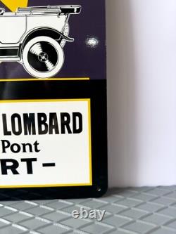 Vintage Citroën Dealership Sign French Stock Garage Decor 24x16 (60x40 cm)