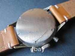 Vintage Clebar Chronograph watch Cal. Landeron 148 Triple Signed Circa 1940