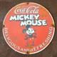 Vintage Coca Cola 1920 Mouse Red Gasoline Oil Gas Pump Enamel Porcelain Sign