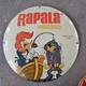 Vintage Convex Rapala 1940 Fish Us Gasoline Oil Gas Pump Enamel Porcelain Sign