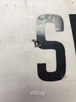 Vintage County Park No Swimming Rock Bottom Wooden Sign Man Cave Fast Ship