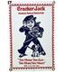 Vintage Cracker Jack Porcelain Sign Carmel Corn Gas Station Oil Movie Theater