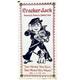 Vintage Cracker Jack Porcelain Sign Carmel Corn Gas Station Oil Movie Theater