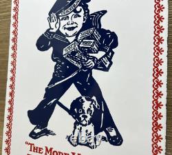 Vintage Cracker Jack Porcelain Sign Carmel Corn Gas Station Oil Movie Theater