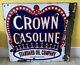 Vintage Crown Gasoline-standard Oil Co. Sign-26x26