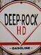 Vintage Deep Rock Hd Porcelain Sign Automobile Gasoline Station Service Pump 12