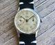 Vintage Delbana Wwii Military Chronograph Watch Landeron 48 Excellent 3x Signed