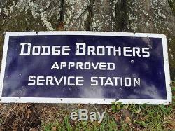 Vintage Dodge Brothers Porcelain Sign