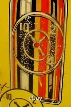 Vintage Dr Pepper Thermometer Sign When Hungry. Thirsty Or Tired 10 2 4