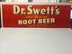 Vintage Dr. Swetts Root Beer Embossed Tin Sign