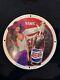 Vintage Drink Pepsi Cola Pinup Girl Porcelain Gas Oil Beverage Service Pump Sign