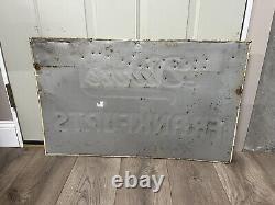 Vintage Durr's Frankfurts Hotdog Sign