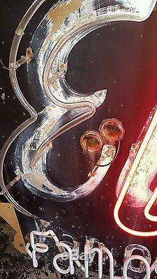 Vintage El Rancho Restaurant Neon Sign
