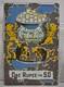 Vintage Enamel Porcelain Ad Sign Abdulla Cigarettes Original Old Rare Nice Subje