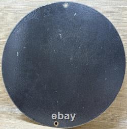 Vintage Esso Gasoline Porcelain Sign Gas Station Pump Plate Motor Oil Service