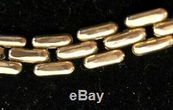 Vintage Estate 14k Gold Bracelet Made In Italy Signed