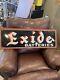Vintage Exide Batteries Embossed Vertcal Sign