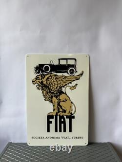 Vintage FIAT torino Hevay Metal Sign 24x16(60x40 cm)