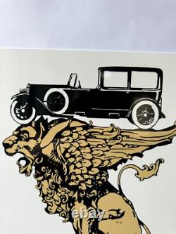 Vintage FIAT torino Hevay Metal Sign 24x16(60x40 cm)