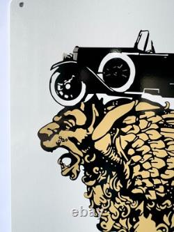 Vintage FIAT torino Hevay Metal Sign 24x16(60x40 cm)