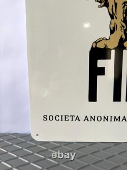 Vintage FIAT torino Hevay Metal Sign 24x16(60x40 cm)