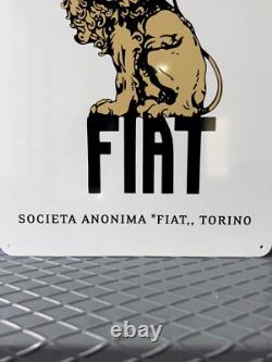 Vintage FIAT torino Hevay Metal Sign 24x16(60x40 cm)