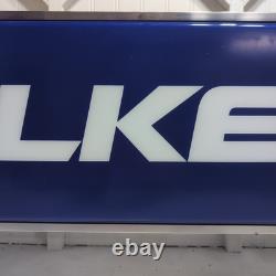 Vintage Falken Tire Sign 2 Sided Light 36X12X6VGC