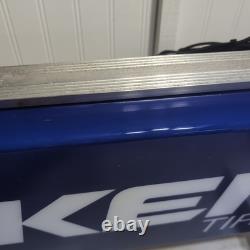 Vintage Falken Tire Sign 2 Sided Light 36X12X6VGC