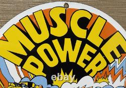 Vintage Ford Motors Porcelain Sign Gas Station Pump Plate Dealership Chevrolet