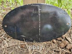 Vintage Ford Power Stroke Diesel Porcelain Ford Dealership Sign 12 X 7