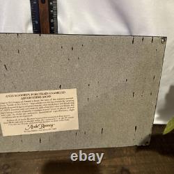 Vintage Ford Sign Authorized Service Station using genuine Porcelain Metal Sig