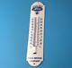 Vintage Ford Sign V8 Service Gas Pump Sign On Porcelain Thermometer