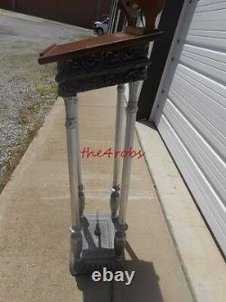 Vintage Funeral Home Sign In Podium Stand