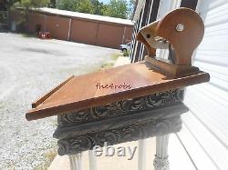 Vintage Funeral Home Sign In Podium Stand