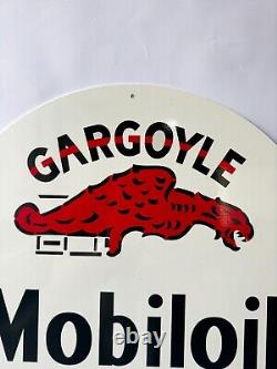Vintage Gargoyle Mobiloil Sign Socony Vacuum Oil 19.7 (50cm)